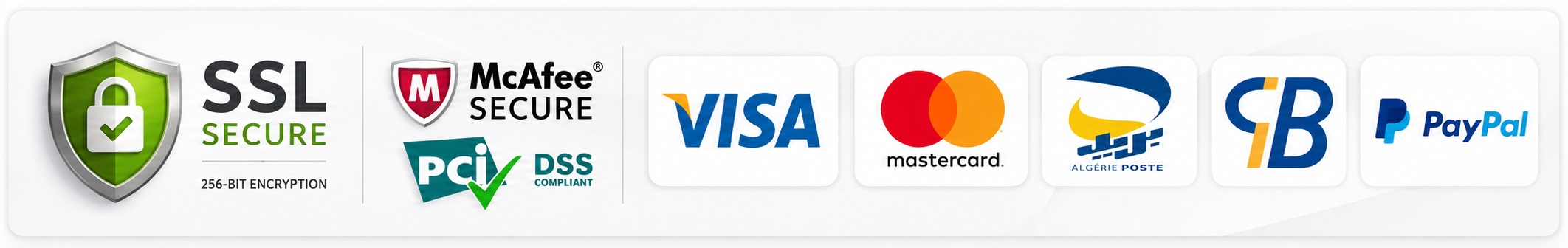Accepted payment methods
